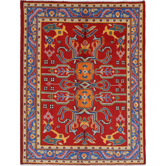 Revival Wool Hand Knotted Rug IVA0016504 - Natalia Rugs