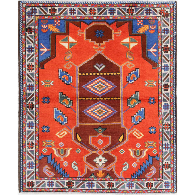 Revival Wool Hand Knotted Rug IVA0016507 - Natalia Rugs