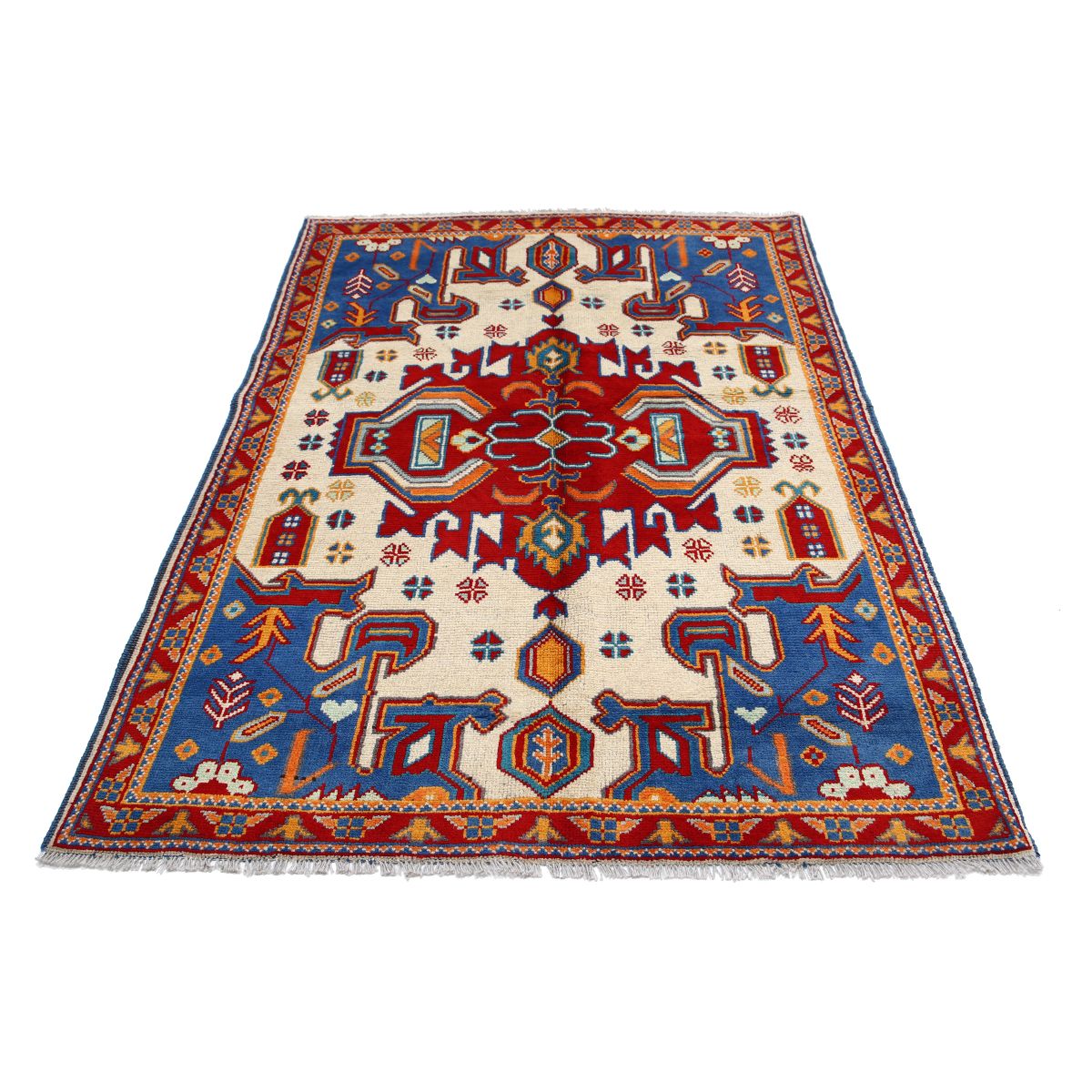 Revival 4' 9" X 6' 8" Wool Hand Knotted Rug