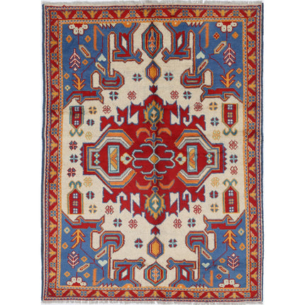 Revival Wool Hand Knotted Rug IVA0016508 - Natalia Rugs