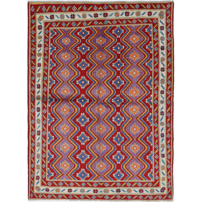 Revival Wool Hand Knotted Rug IVA0016509 - Natalia Rugs