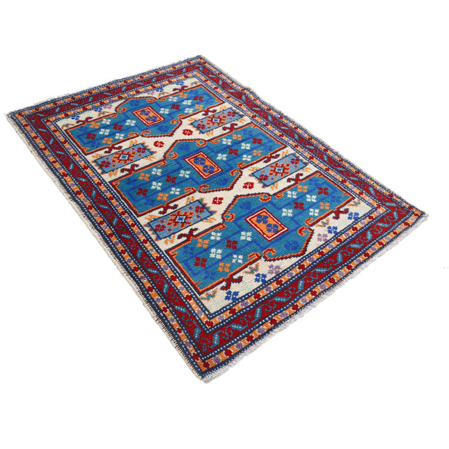 Revival 3' 8" X 4' 11" Wool Hand Knotted Rug