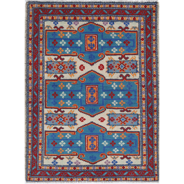 Revival Wool Hand Knotted Rug IVA0016514 - Natalia Rugs