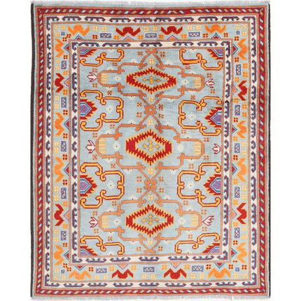 Revival Wool Hand Knotted Rug IVA0016516 - Natalia Rugs