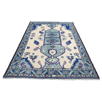 Revival 5' 8" X 8' 1" Wool Hand Knotted Rug