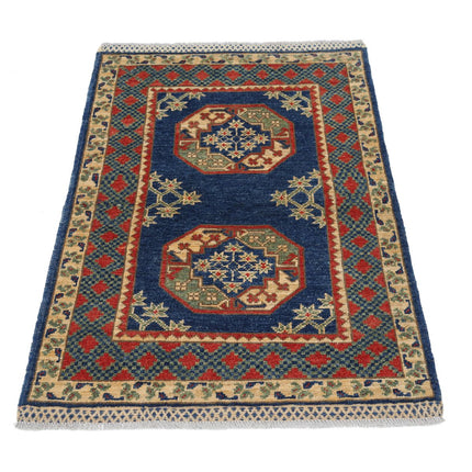 Revival 2' 8" X 3' 9" Wool Hand Knotted Rug