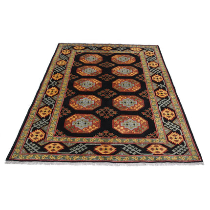 Revival 5' 1" X 6' 6" Wool Hand Knotted Rug