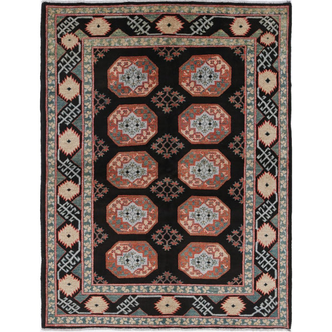 Revival Wool Hand Knotted Rug IVA0016536 - Natalia Rugs