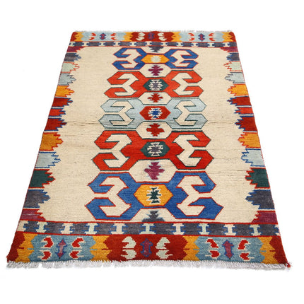 Revival 3' 4" X 4' 11" Wool Hand Knotted Rug