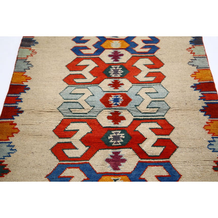 Revival 3' 4" X 4' 11" Wool Hand Knotted Rug