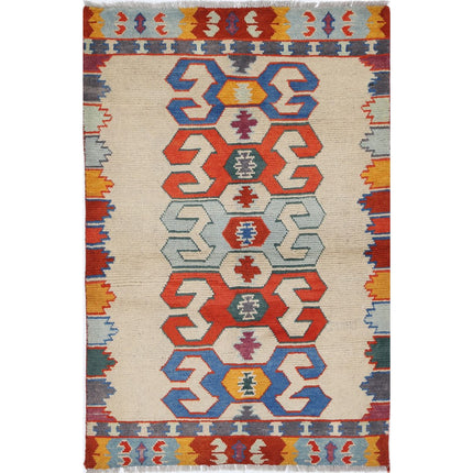 Revival Wool Hand Knotted Rug IVA0018059 - Natalia Rugs