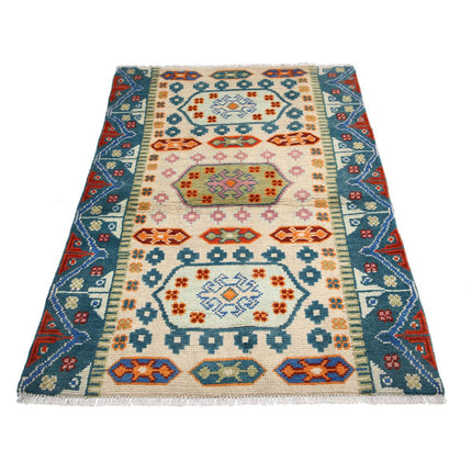 Revival 3' 4" X 4' 11" Wool Hand Knotted Rug