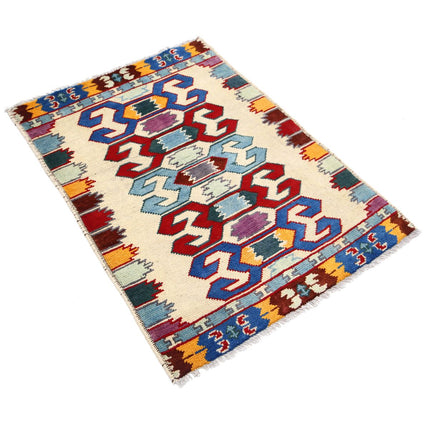 Revival 2' 9" X 3' 10" Wool Hand Knotted Rug