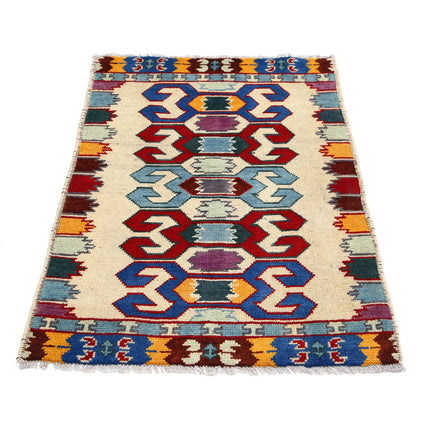 Revival 2' 9" X 3' 10" Wool Hand Knotted Rug