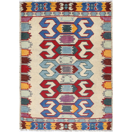 Revival Wool Hand Knotted Rug IVA0018068 - Natalia Rugs