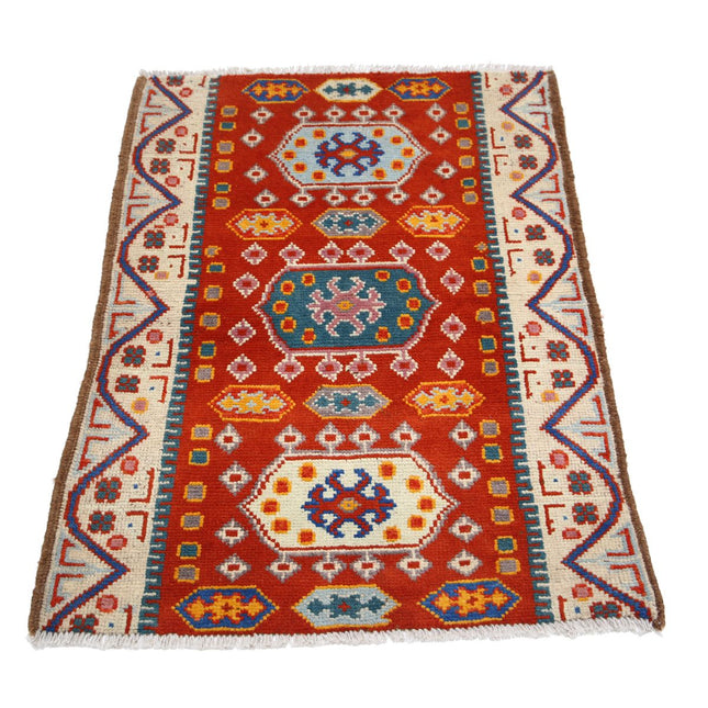 Revival 2' 8" X 3' 9" Wool Hand Knotted Rug