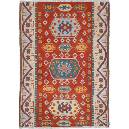 Revival Wool Hand Knotted Rug IVA0018073 - Natalia Rugs