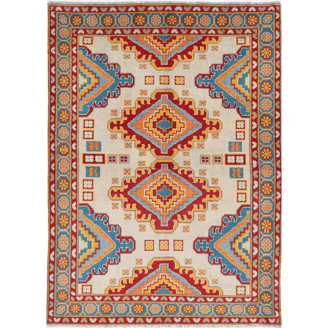 Revival Wool Hand Knotted Rug IVA0018088 - Natalia Rugs