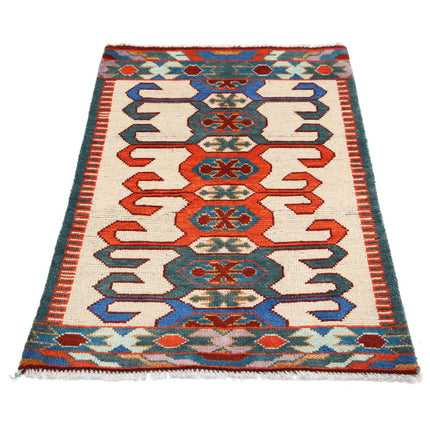 Revival 2' 8" X 3' 9" Wool Hand Knotted Rug