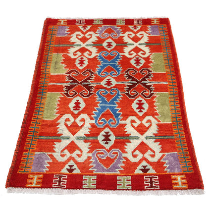 Revival 2' 7" X 3' 11" Wool Hand Knotted Rug