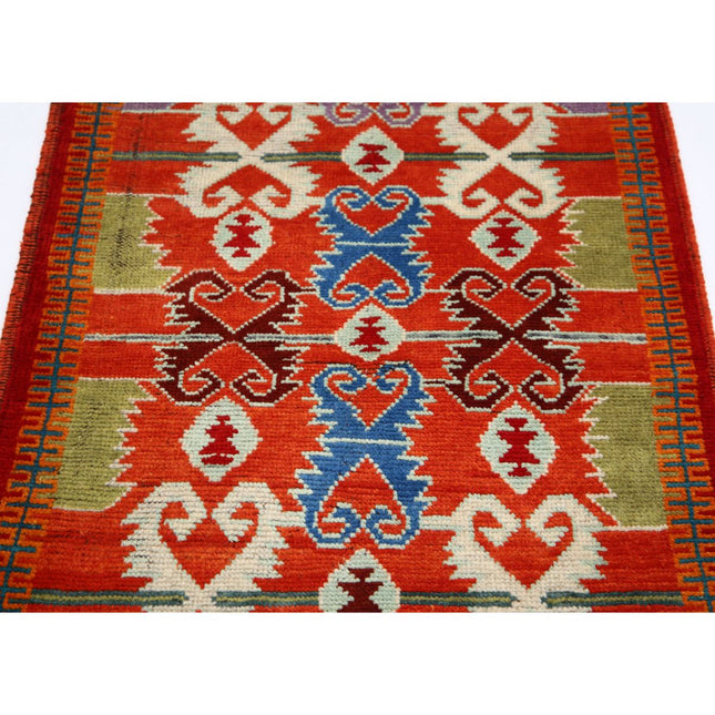 Revival 2' 7" X 3' 11" Wool Hand Knotted Rug