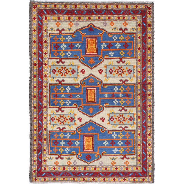 Revival Wool Hand Knotted Rug IVA0018105 - Natalia Rugs