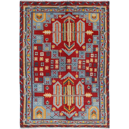 Revival Wool Hand Knotted Rug IVA0018106 - Natalia Rugs