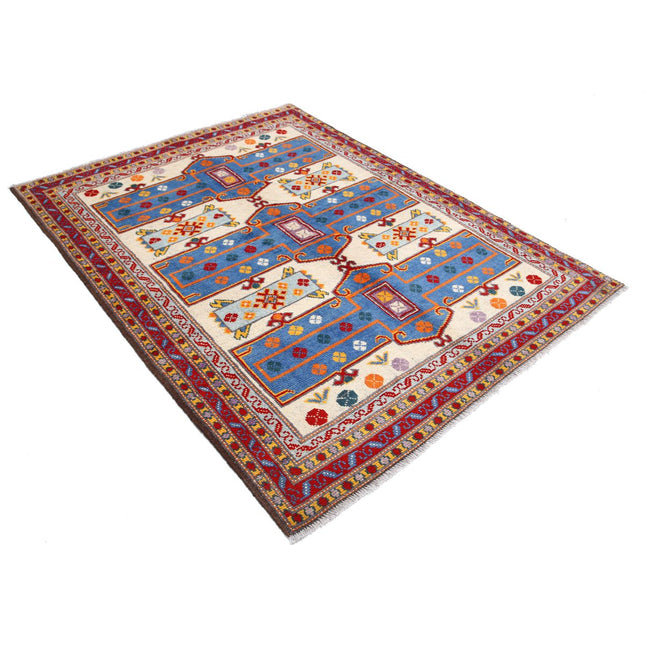 Revival 5' 0" X 6' 7" Wool Hand Knotted Rug