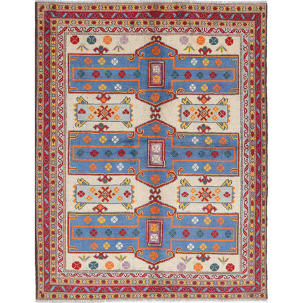 Revival Wool Hand Knotted Rug IVA0018108 - Natalia Rugs