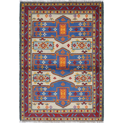 Revival Wool Hand Knotted Rug IVA0018111 - Natalia Rugs