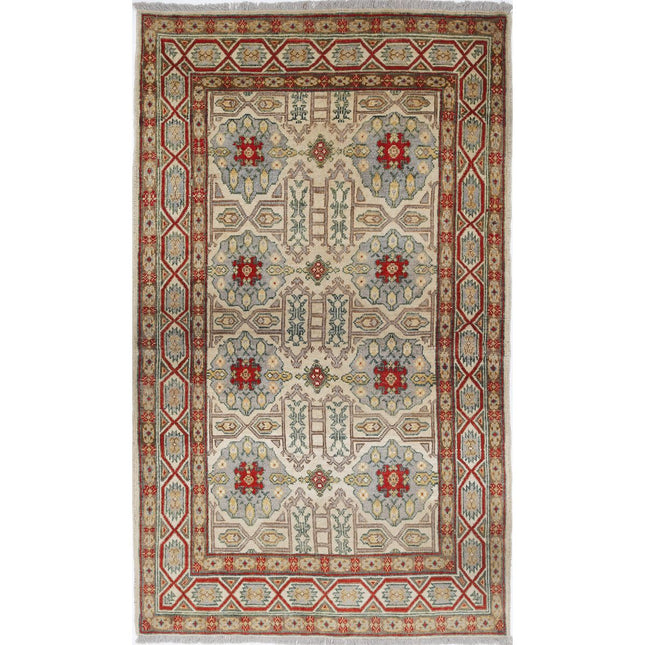 Revival Wool Hand Knotted Rug IVA0018407 - Natalia Rugs