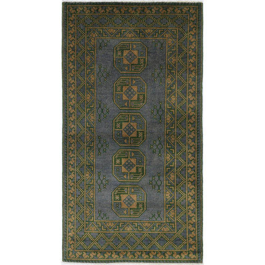 Revival 3' 3" X 6' 5" Wool Hand Knotted Rug