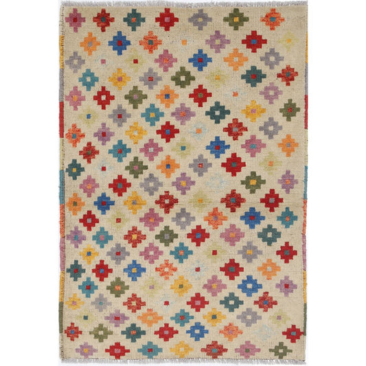 Revival 2' 7" X 3' 11" Wool Hand Knotted Rug
