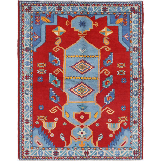 Revival Wool Hand Knotted Rug IVA0025617 - Natalia Rugs