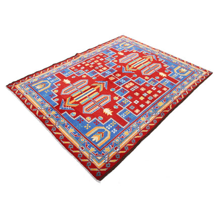 Revival 4' 11" X 6' 6" Wool Hand Knotted Rug