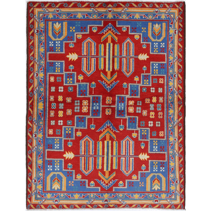 Revival Wool Hand Knotted Rug IVA0025618 - Natalia Rugs