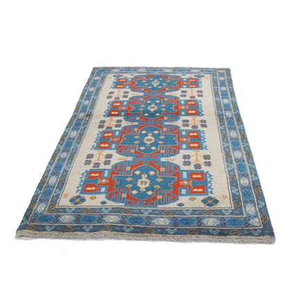 Revival 3' 3" X 5' 1" Wool Hand Knotted Rug