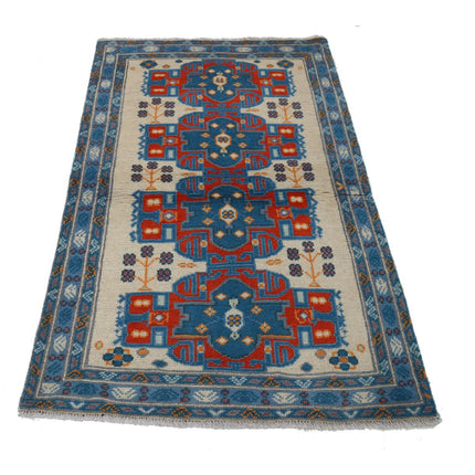 Revival 3' 3" X 5' 1" Wool Hand Knotted Rug