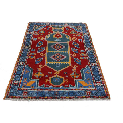 Revival 3' 6" X 5' 2" Wool Hand Knotted Rug