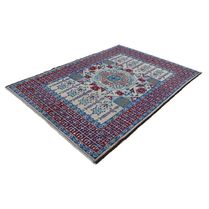 Revival 5' 6" X 7' 7" Wool Hand Knotted Rug