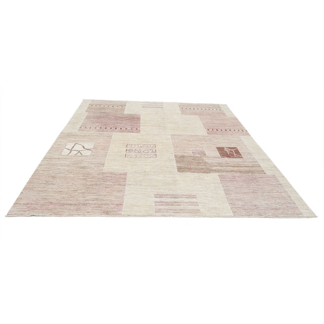 Modcar 7' 11" X 9' 6" Hand-Knotted Wool Rug