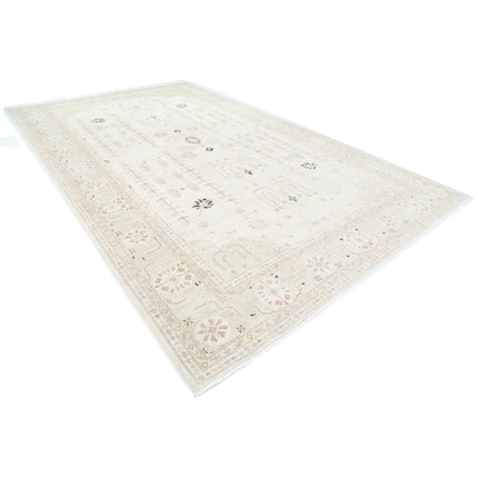 Serenity 9' 7" X 15' 5" Hand-Knotted Wool Rug 9' 7" X 15' 5" (292 X 470) / Ivory / Brown