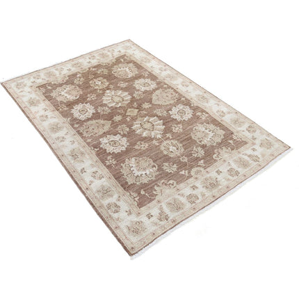 Serenity 3'8" X 5'3" Wool Hand-Knotted Rug