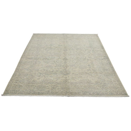 Serenity 5'8" X 7'6" Wool Hand-Knotted Rug