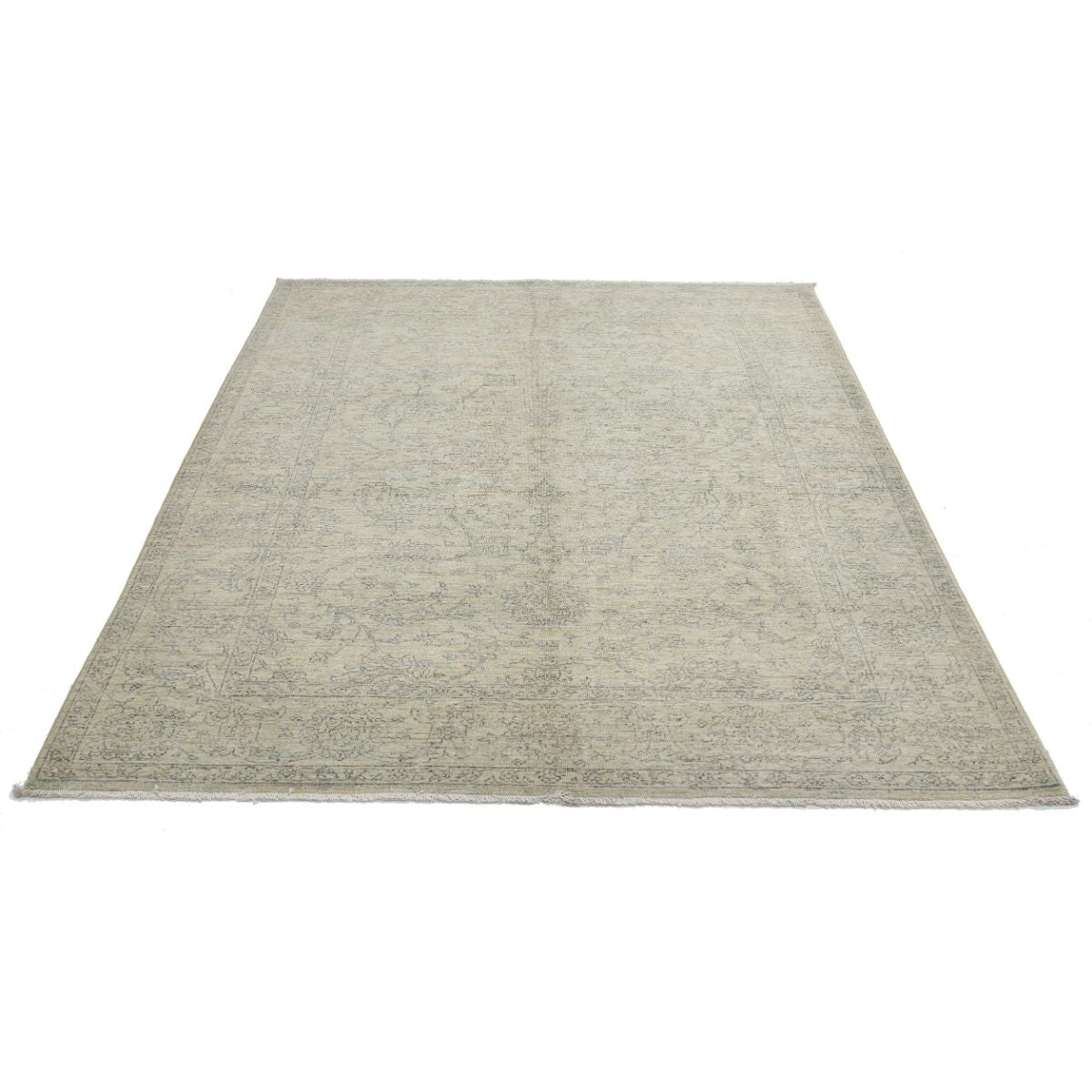 Serenity 5'8" X 7'6" Wool Hand-Knotted Rug