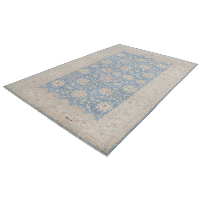 Ziegler 6'8" X 10'0" Wool Hand-Knotted Rug