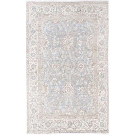 Serenity Wool Hand Knotted Rug IVA0016745 - Natalia Rugs