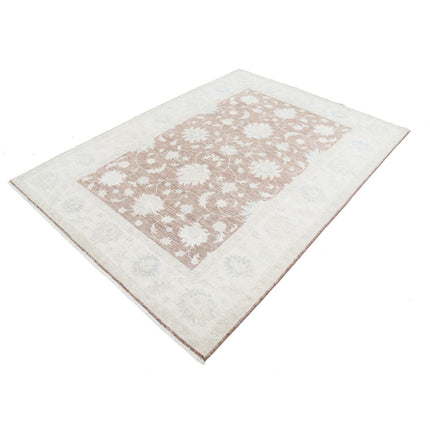 Serenity 5'7" X 7'9" Wool Hand-Knotted Rug