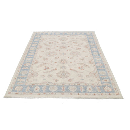 Serenity 5'2" X 7'1" Wool Hand-Knotted Rug