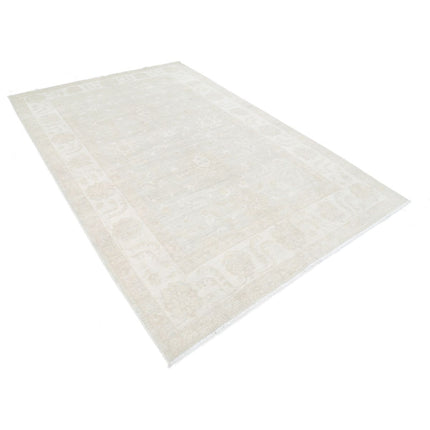 Serenity 6'2" X 9'6" Wool Hand-Knotted Rug